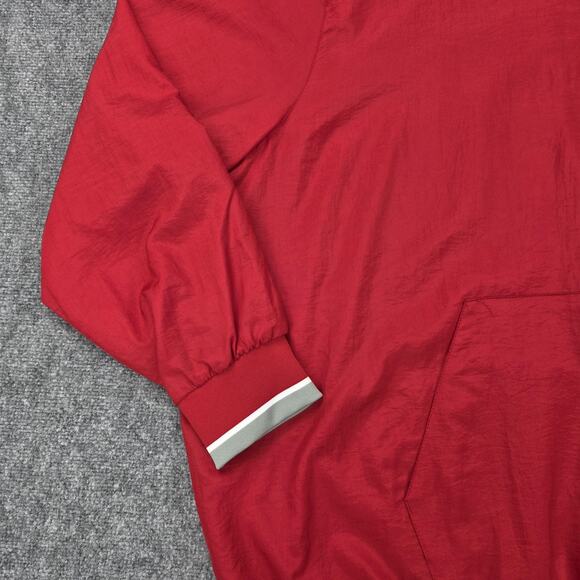 Ohio State Buckeyes Jacket Mens 4XL Red NCAA Football Starter 1/4 Zip Pullover - Picture 8 of 16